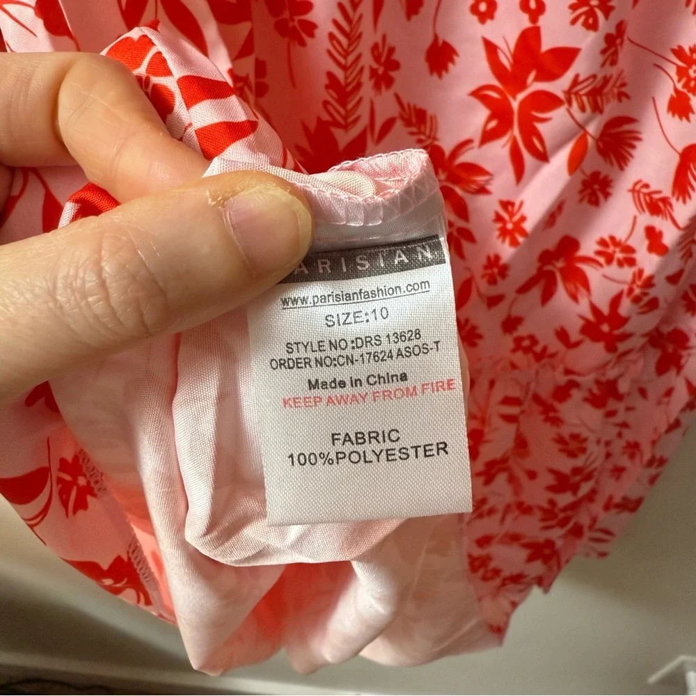 Parisian Tall NWT Off Shoulder Floral Mini Dress - Picture 12 of 12